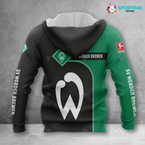 Alternative view of Werder Bremen Hoodie Herren | SVW Kapuzenpullover VITC3112
