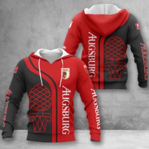 FC Augsburg Hoodie Herren | FCA Kapuzenpullover WINA2506