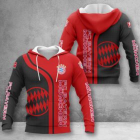 Bayern München Hoodie Herren | FCB Kapuzenpullover WINA2507