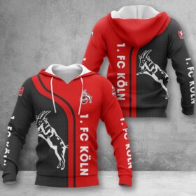 1. FC Köln Hoodie Herren | Effzeh Kapuzenpullover WINA2500