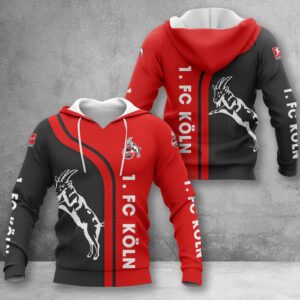 1. FC Köln Hoodie Herren | Effzeh Kapuzenpullover WINA2500