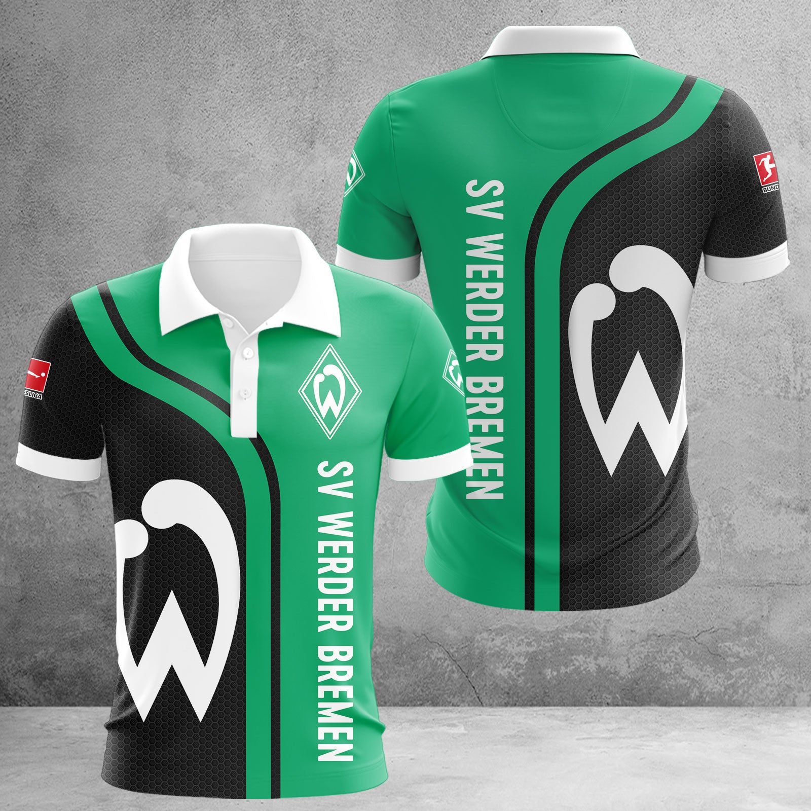 Werder Bremen Poloshirt | SVW Polohemd WINA2517