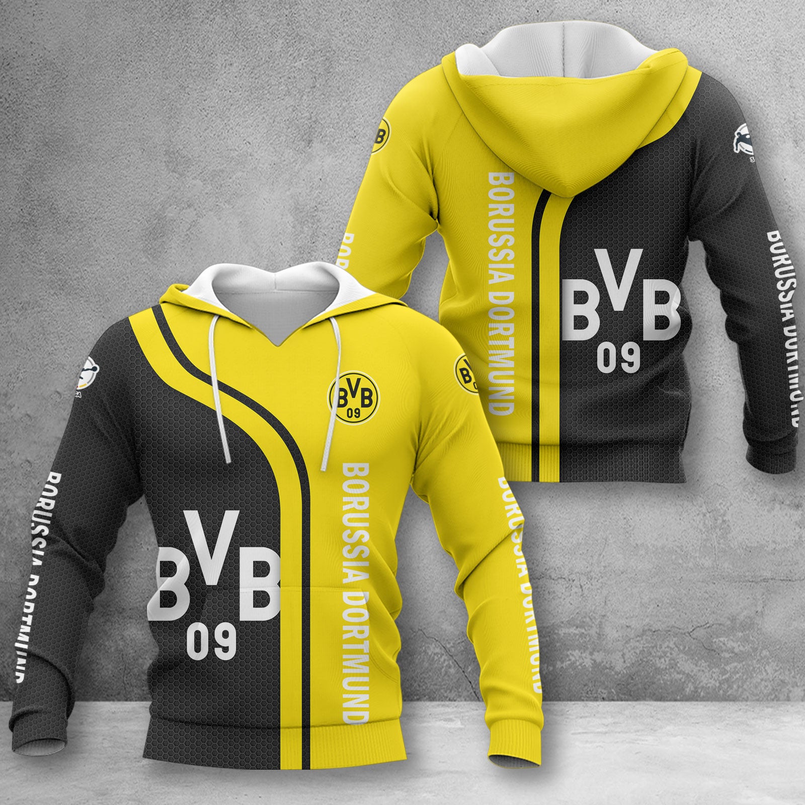 Borussia Dortmund II Hoodie Herren | BVB II Kapuzenpullover WINA2538