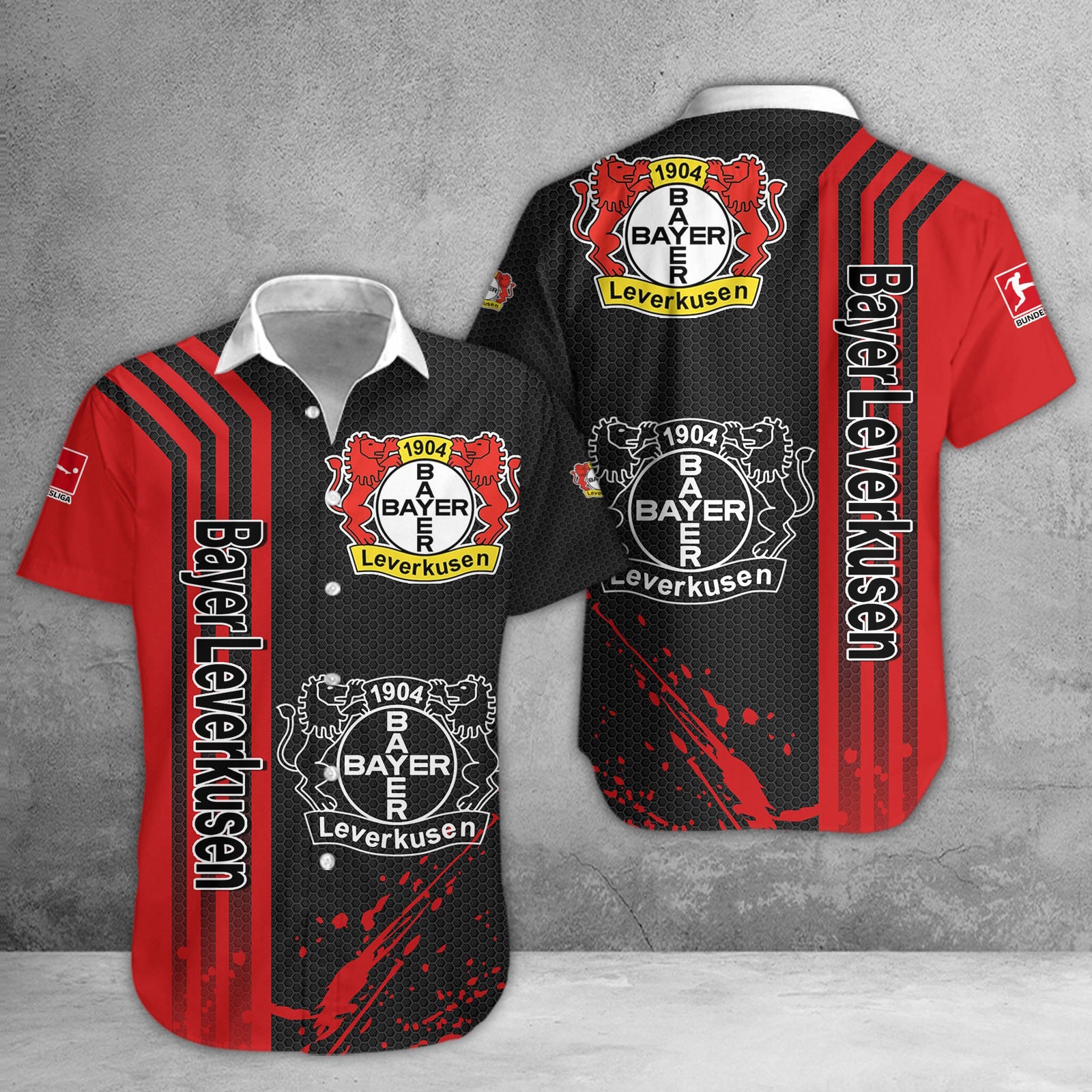 Bayer 04 Leverkusen Hawaii Shirt | B04 Hawaiihemd WINA2743