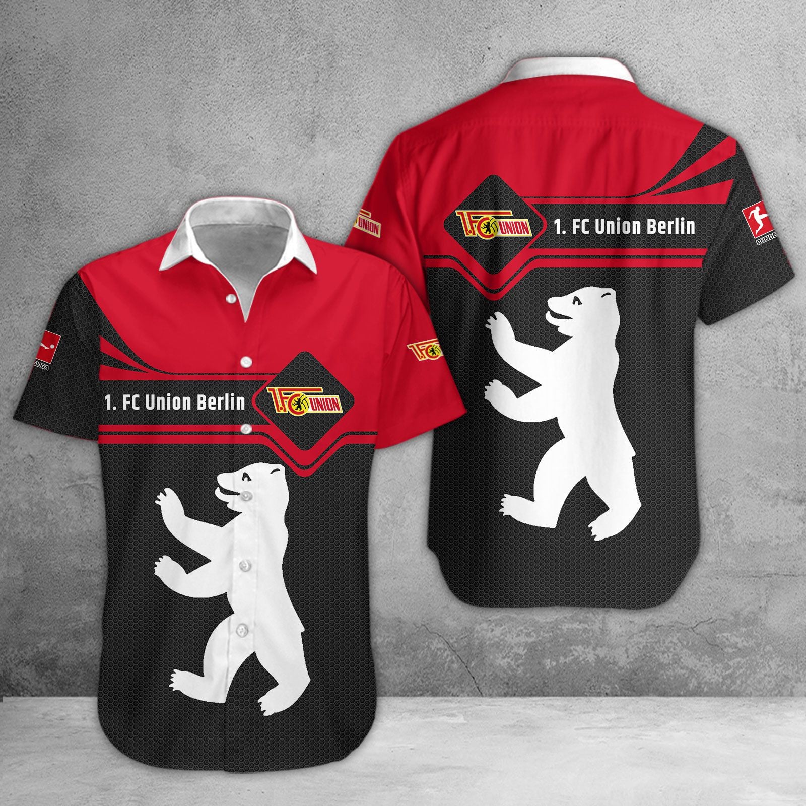 Union Berlin Hawaii Shirt | FCU Hawaiihemd WINA3167
