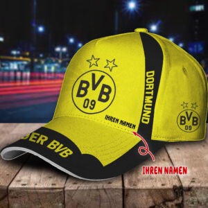 Alternative view of Borussia Dortmund Cap | BVB Basecap & Kappe Schwarz-Gelb