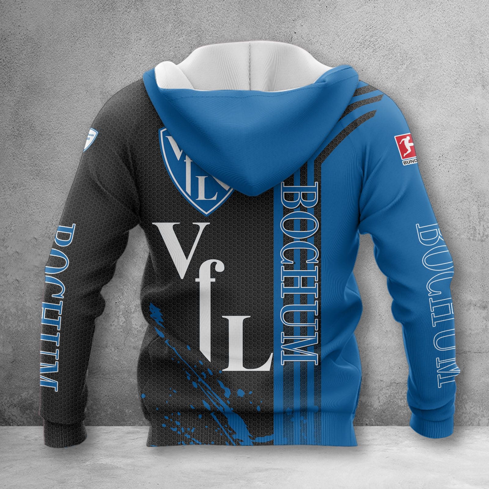 VfL Bochum Hoodie Herren | VfL Kapuzenpullover WINA3227 – Bild 2