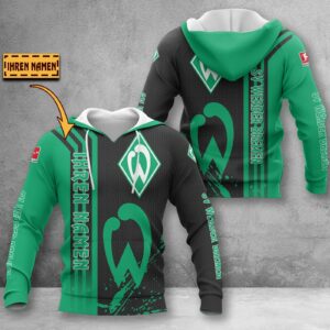 Werder Bremen Hoodie Herren | SVW Kapuzenpullover WINA3229