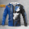 TSG Hoffenheim Hoodie Zip Herren | TSG Kapuzenjacke mit Reißverschluss WINA3224
