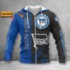 Hertha BSC Hoodie Zip Herren | Hertha Kapuzenjacke mit Reißverschluss WINA3220