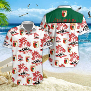 Hawaiihemd FC Augsburg – Herren Sommerhemd V2