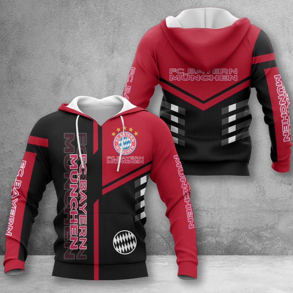 Bayern München Hoodie Herren | FCB Kapuzenpullover WINA3530