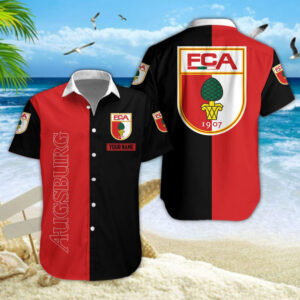 Hawaiihemd FC Augsburg – Herren Sommerhemd V3