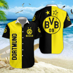 Hawaiihemd Borussia Dortmund – Herren Sommerhemd V3