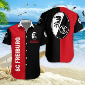 Hawaiihemd SC Freiburg II – Herren Sommerhemd V3