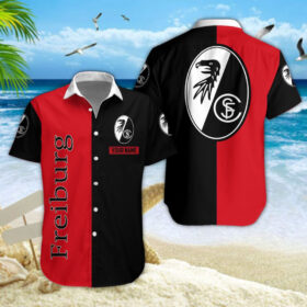 Hawaiihemd SC Freiburg – Herren Sommerhemd V3