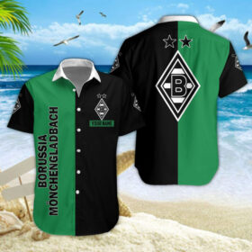 Hawaiihemd Borussia Mönchengladbach – Herren Sommerhemd V3