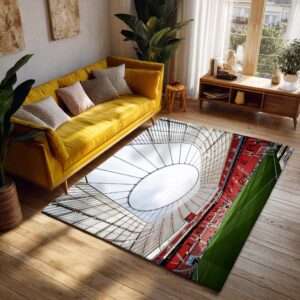 Alternative view of Spielfeld der BayArena Teppich 10