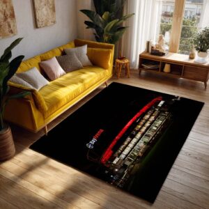 Alternative view of Spielfeld der BayArena Teppich 12