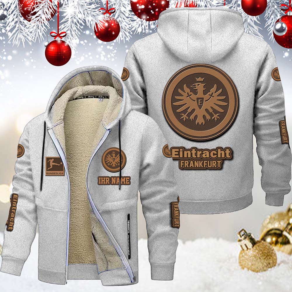 Eintracht Frankfurt Gefütterte Kapuzenjacke