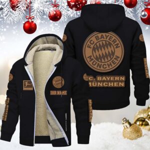 Alternative view of FC Bayern München Gefütterte Kapuzenjacke