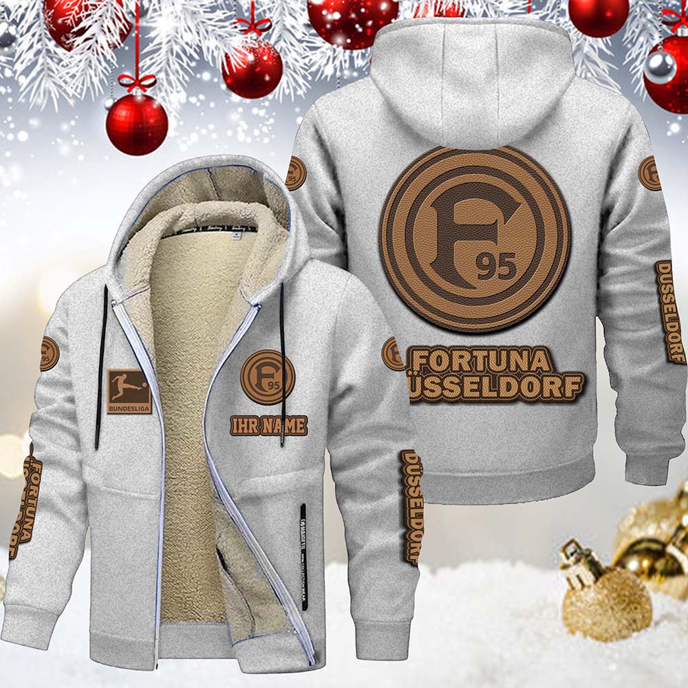 Fortuna Düsseldorf Gefütterte Kapuzenjacke