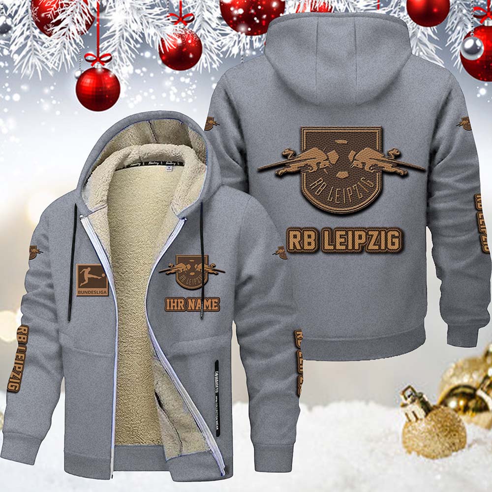 RB Leipzig Gefütterte Kapuzenjacke – Bild 5