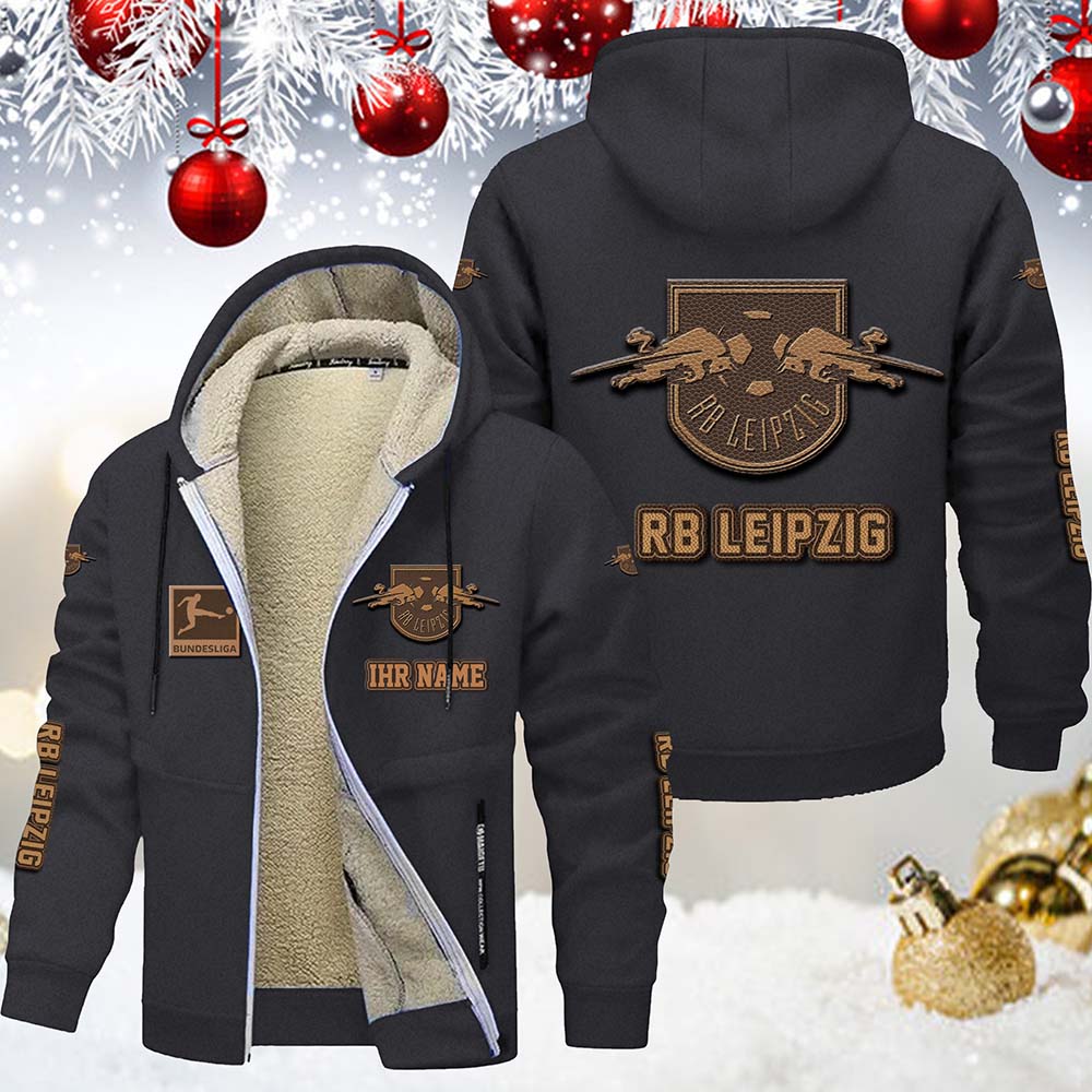 RB Leipzig Gefütterte Kapuzenjacke – Bild 6