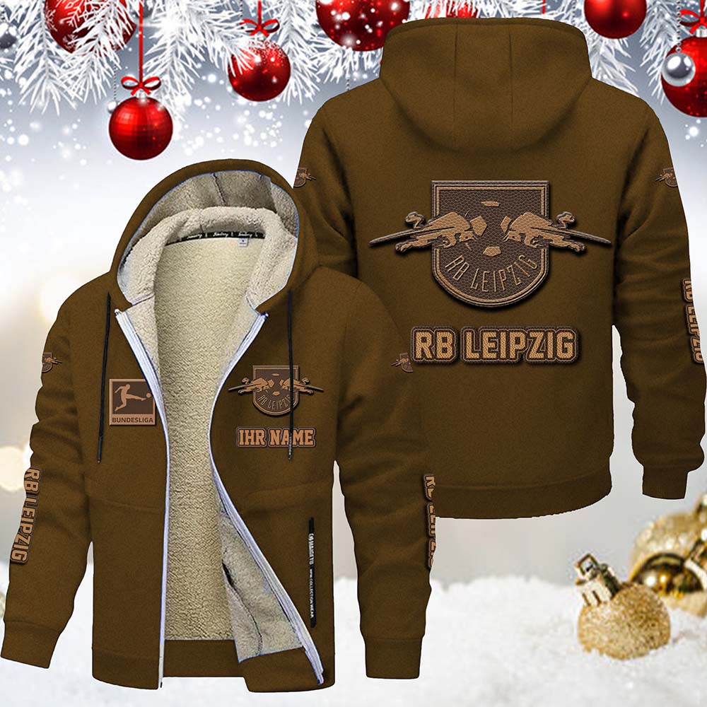 RB Leipzig Gefütterte Kapuzenjacke – Bild 7