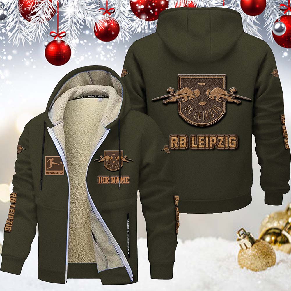 RB Leipzig Gefütterte Kapuzenjacke – Bild 9