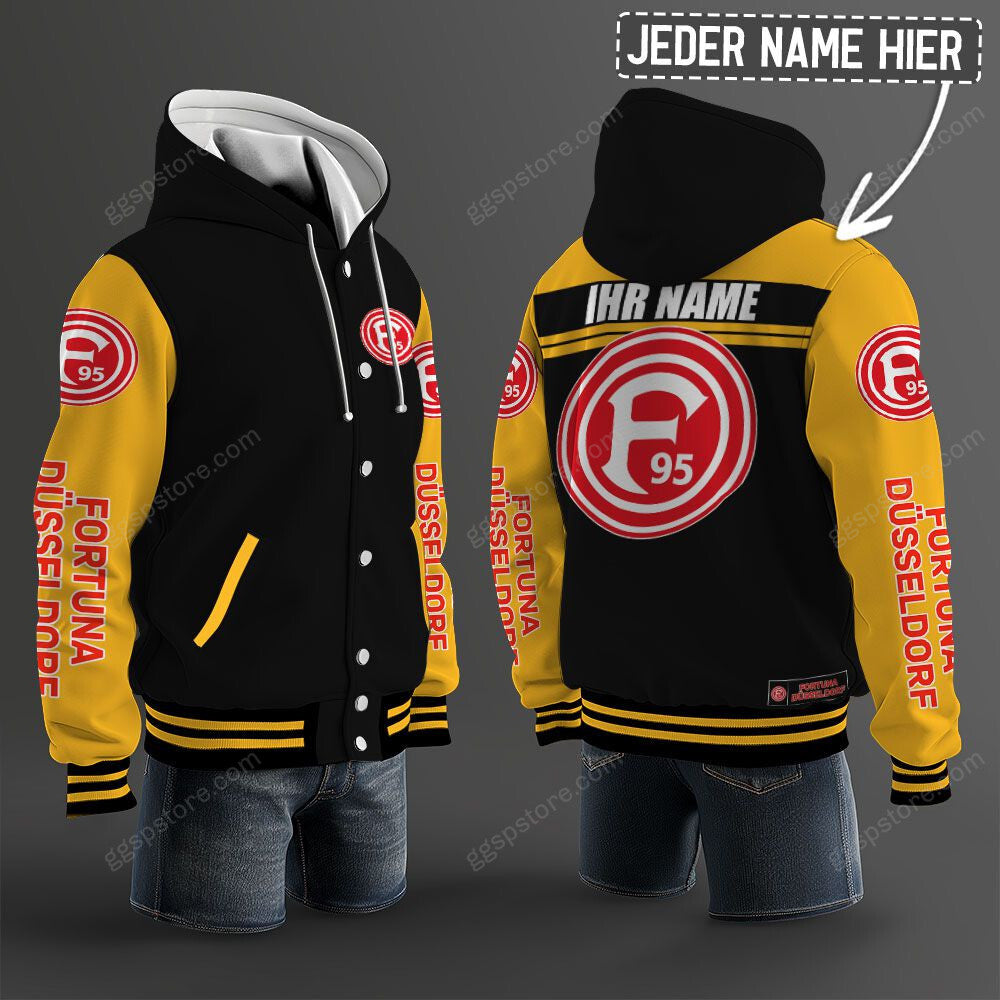 Fortuna Düsseldorf Hoodie Jacke – Bild 4
