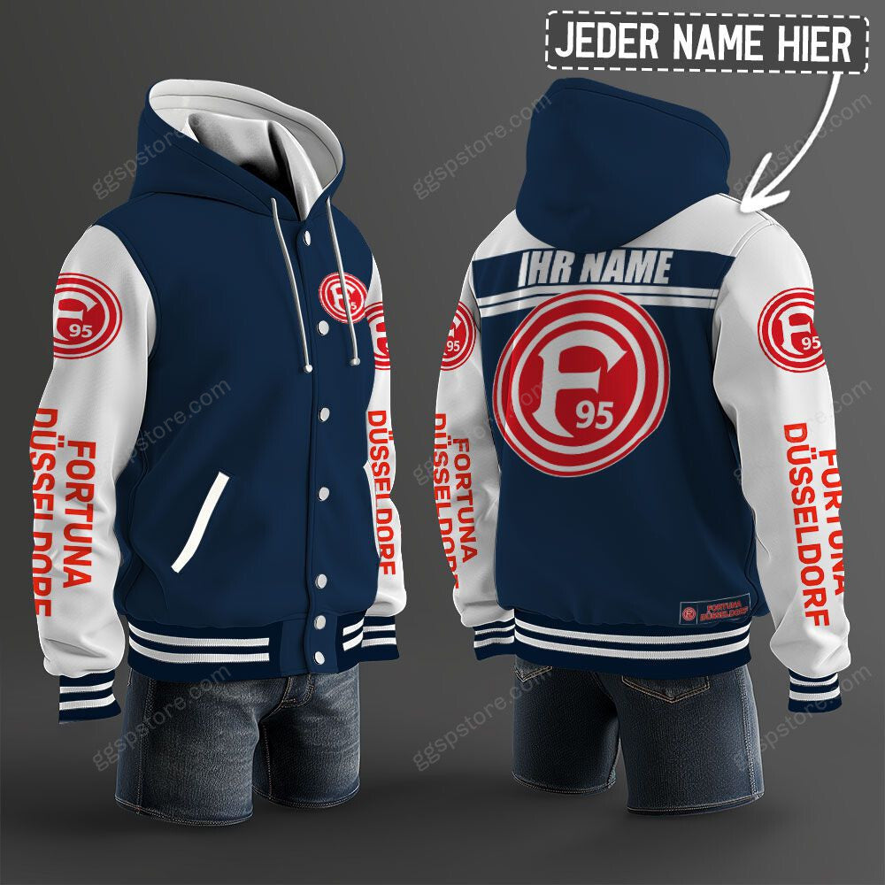 Fortuna Düsseldorf Hoodie Jacke – Bild 5