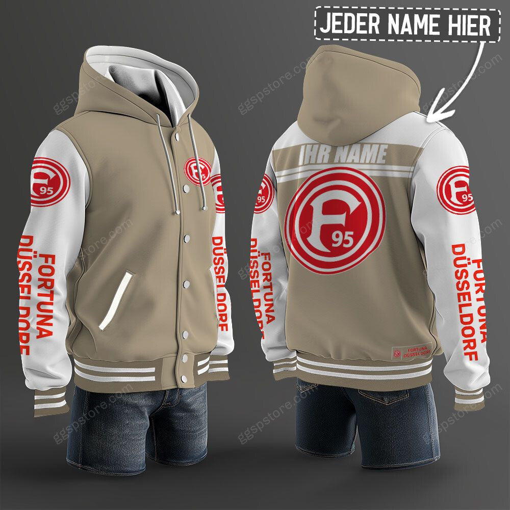 Fortuna Düsseldorf Hoodie Jacke – Bild 8