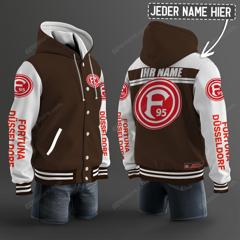 Fortuna Düsseldorf Hoodie Jacke – Bild 9