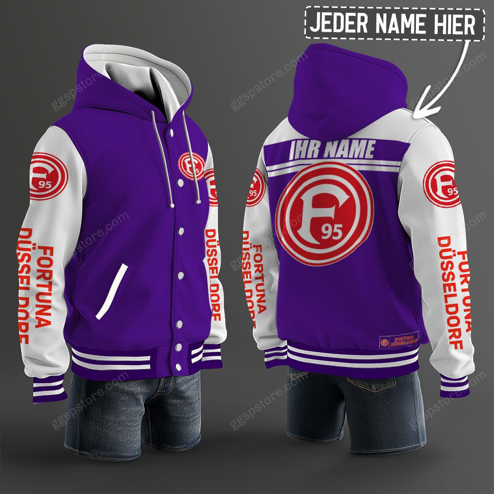 Fortuna Düsseldorf Hoodie Jacke – Bild 11