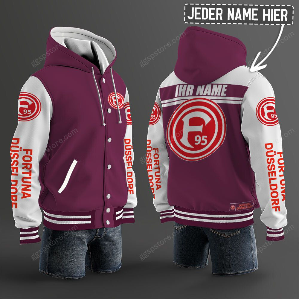 Fortuna Düsseldorf Hoodie Jacke – Bild 14