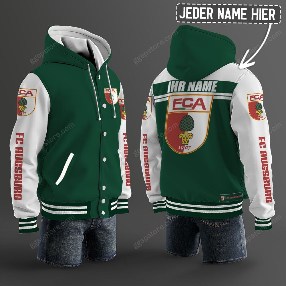 FC Augsburg Hoodie Jacke – Bild 10