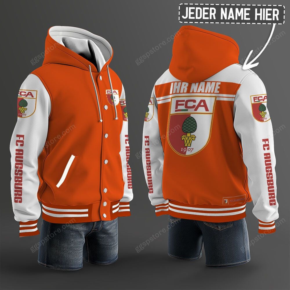FC Augsburg Hoodie Jacke – Bild 12