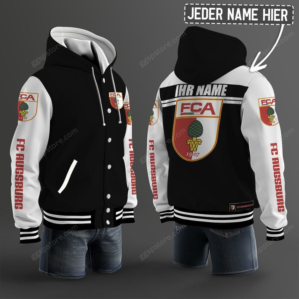 FC Augsburg Hoodie Jacke – Bild 15