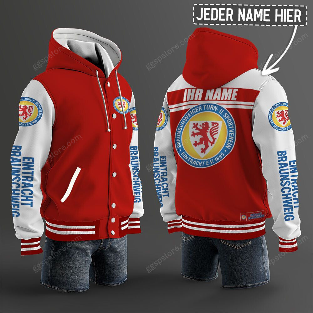Eintracht Braunschweig Hoodie Jacke – Bild 4