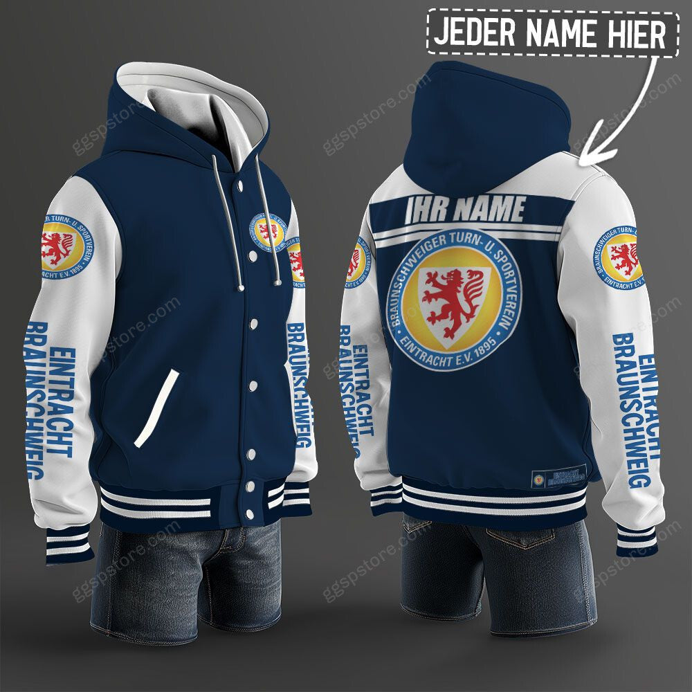 Eintracht Braunschweig Hoodie Jacke – Bild 5