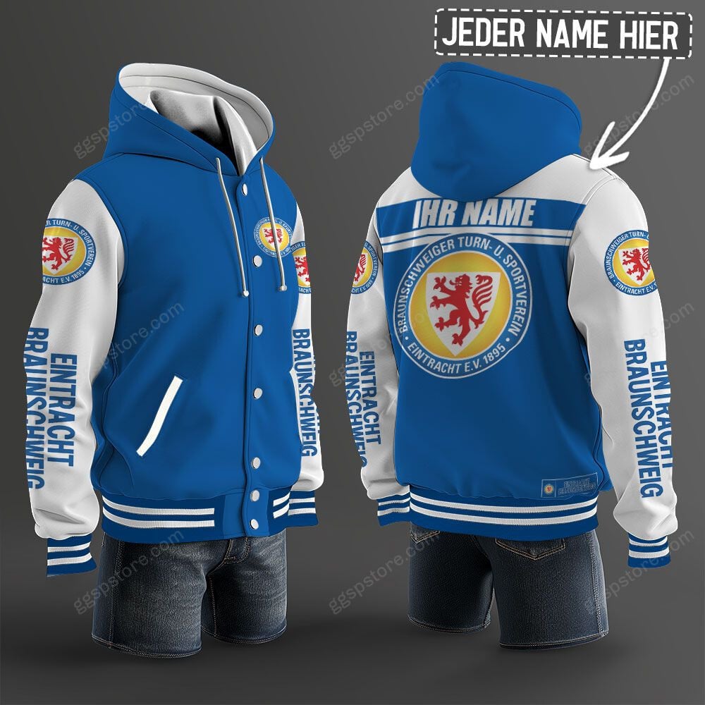 Eintracht Braunschweig Hoodie Jacke – Bild 15