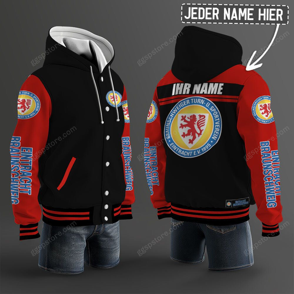 Eintracht Braunschweig Hoodie Jacke – Bild 7