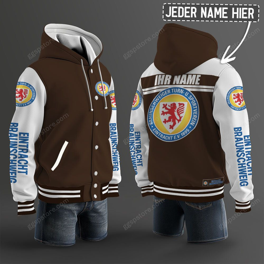 Eintracht Braunschweig Hoodie Jacke – Bild 9