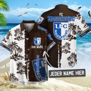 1. FC Magdeburg Hawaiihemd 8
