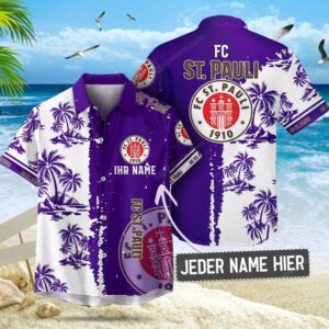 FC St. Pauli Hawaiihemd 10