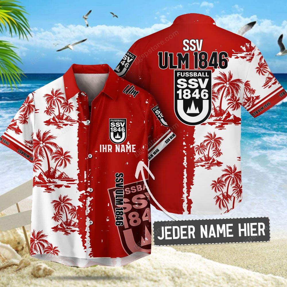 SSV Ulm 1846 Fußball Hawaiihemd 3