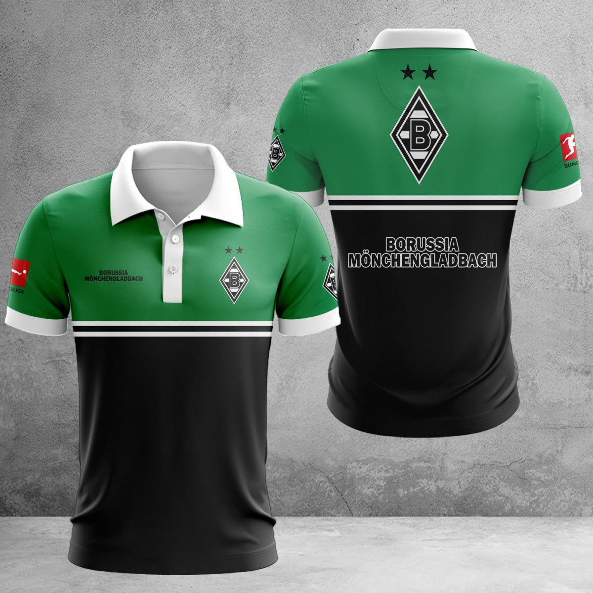 Borussia Mönchengladbach Poloshirt | BMG Polohemd WINA11837