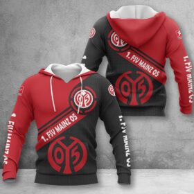 1. FSV Mainz 05 Hoodie Herren | Mainz 05 Kapuzenpullover WINA2854