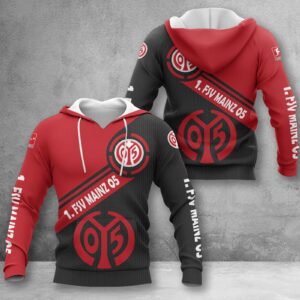 1. FSV Mainz 05 Hoodie Herren | Mainz 05 Kapuzenpullover WINA2854